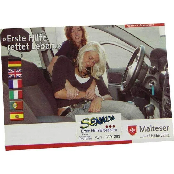 Broșura Senada privind primul ajutor, 1 buc. n.v. — preț și oferte