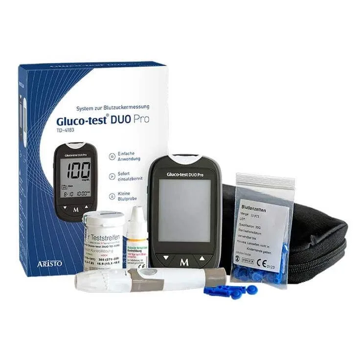 Set Gluco Test Duo Pro pentru măsurarea glicemiei mg/dl, 1 buc. n.v. — preț și oferte