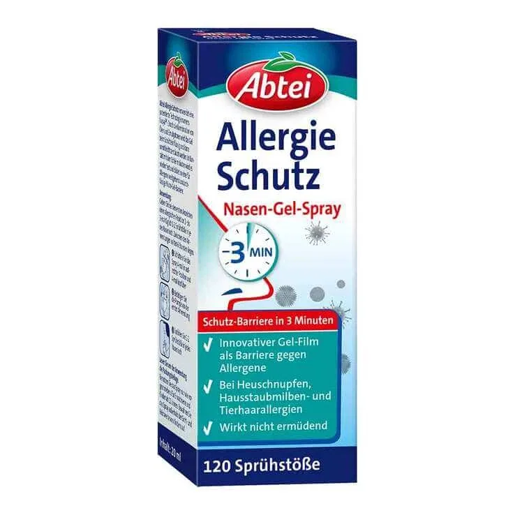 Abtei Spray nazal cu gel pentru protecție împotriva alergiilor, 20 ml spray — preț și oferte