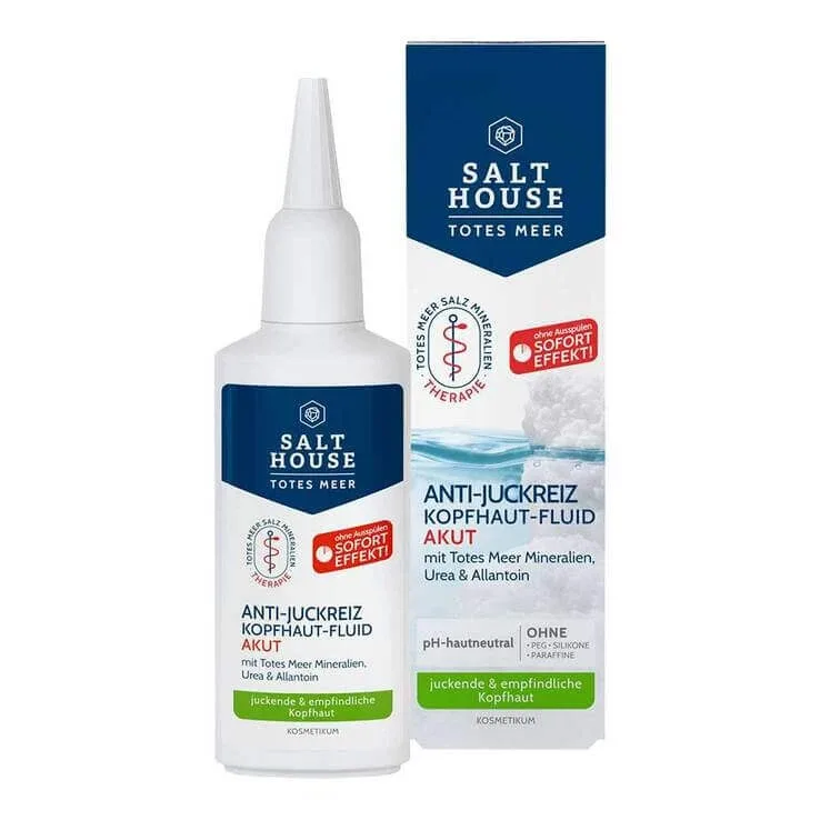 Salthouse Marea Moartă – Fluid anti-mâncărime pentru scalp, tratament de urgență, 75 ml lichid — preț și oferte