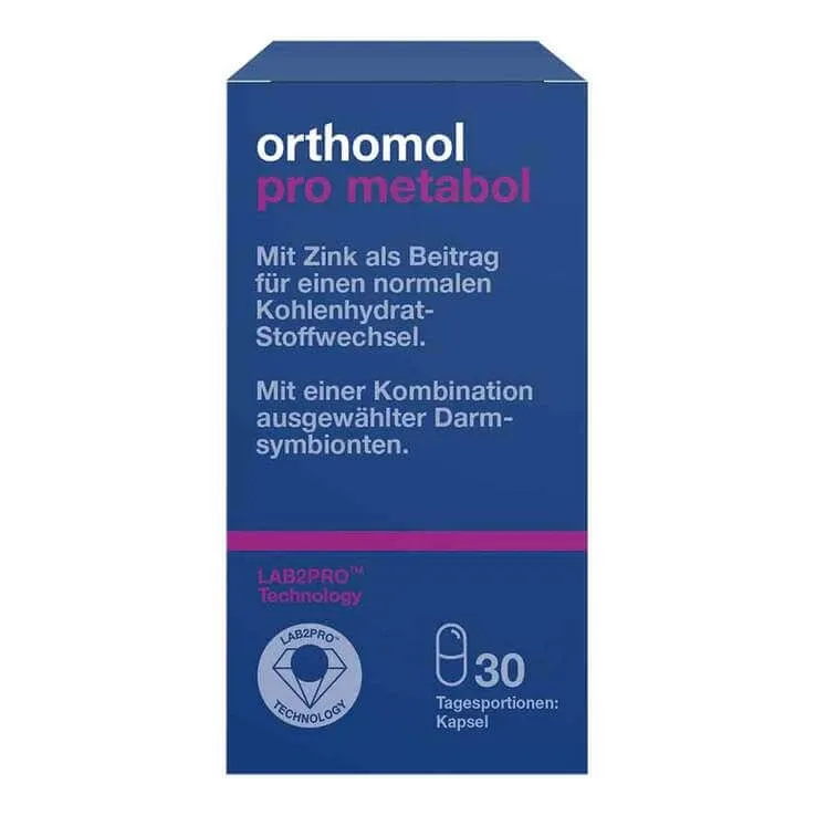 Orthomol pro metabol, capsule, 2 x 30 capsule — preț și oferte