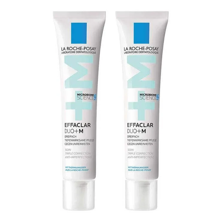 La Roche Posay Effaclar Duo + M Cremă, 2x40 ml Cremă — preț și oferte