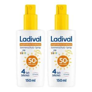 Ladival Spray pentru pielea sensibilă a copiilor SPF 50+, 2x150 ml spray