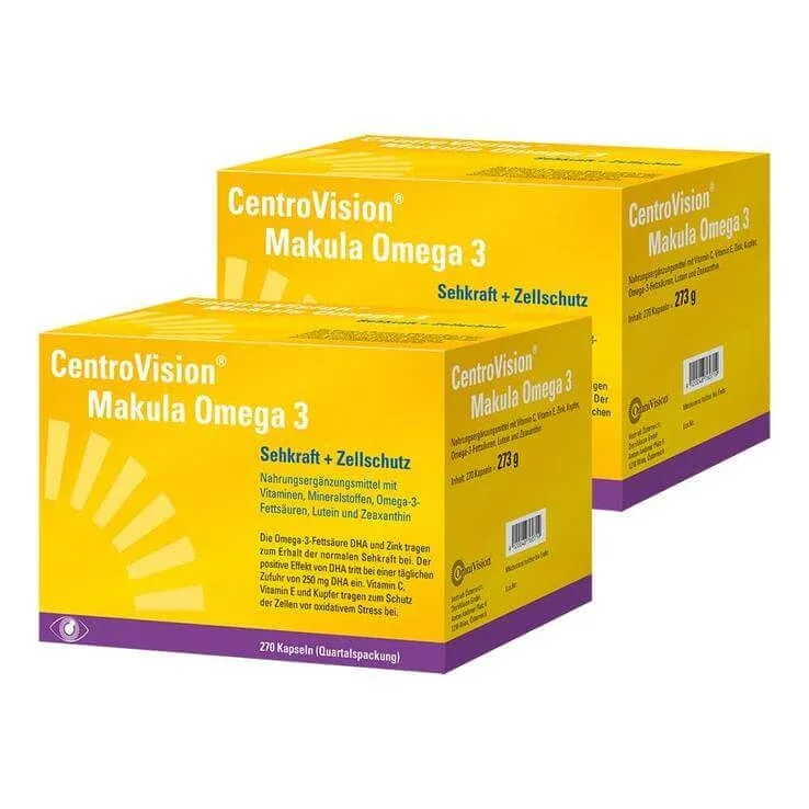 Centrovision Makula Omega-3, capsule, 2 x 270 capsule — preț și oferte
