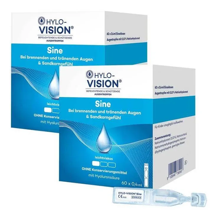 Pipete cu doză unică Hylo-VISION® Sine, 2x24 ml pipete cu doză unică — preț și oferte