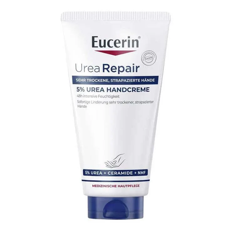 Eucerin Urearepair Cremă de mâini 5%, 2x75 ml cremă — preț și oferte