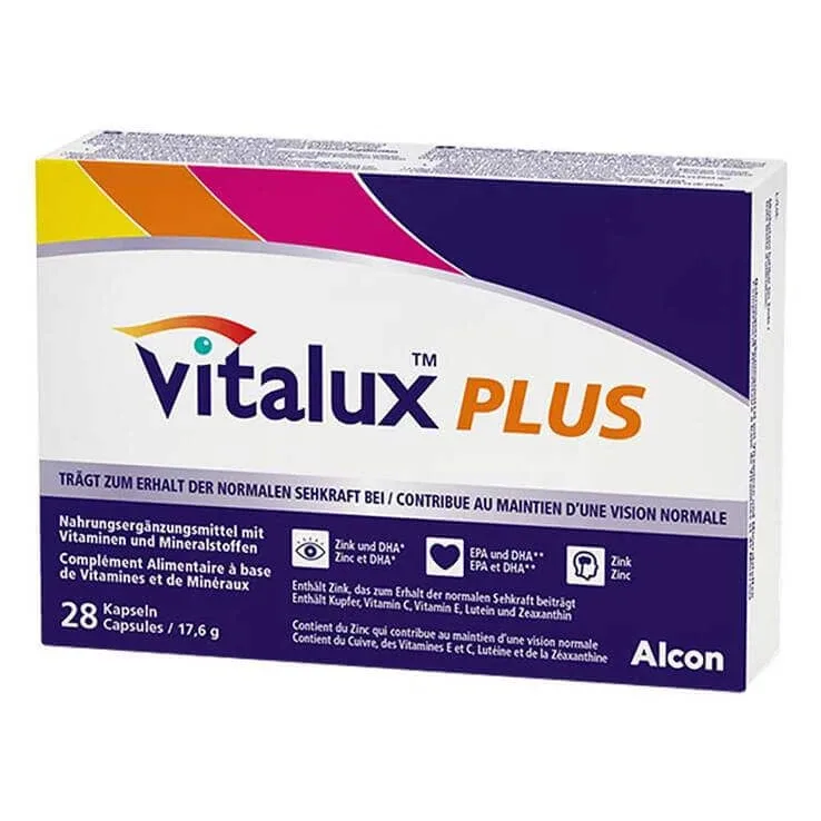 Capsule Vitalux Plus, 2 x 84 capsule — preț și oferte
