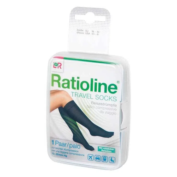 Șosete de călătorie Ratioline, mărimea 36–40, 2 perechi, fără număr de articol — preț și oferte