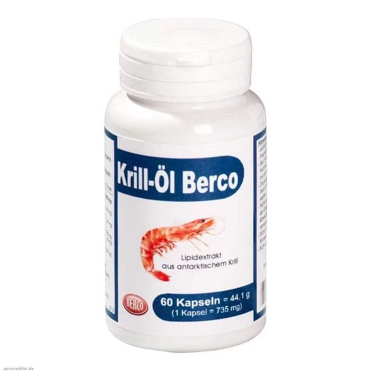 Capsule cu ulei de krill Berco, 60 de capsule — preț și oferte