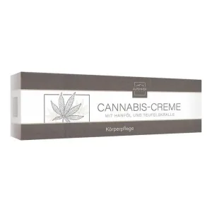Cremă cu canabis și ulei de cânepă + gheara diavolului Alpenhof, 125 ml cremă