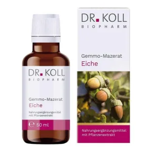 Macerat gemmofit de stejar Dr. Koll Quercus pedunculata, picături, 50 ml picături