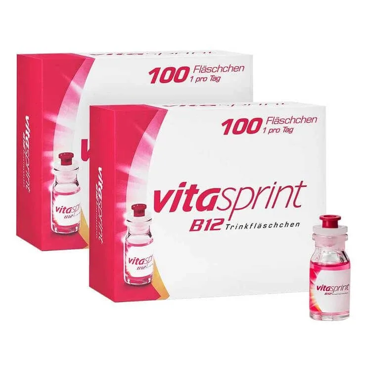 vitasprint B12 – flacoane cu vitamina B12, 2 x 100 de fiole solubile — preț și oferte