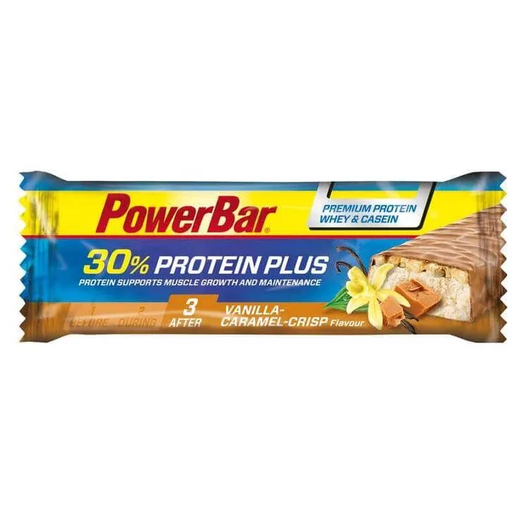 Powerbar Protein Plus 30% cu aromă de vanilie și caramel crocant, 55 g n.v. — preț și oferte