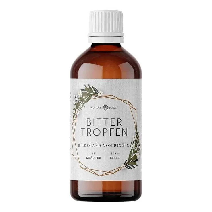 Picături amare cu 15 plante medicinale și substanțe amare Nordic Pure, 100 ml, picături pentru administrare orală — preț și oferte