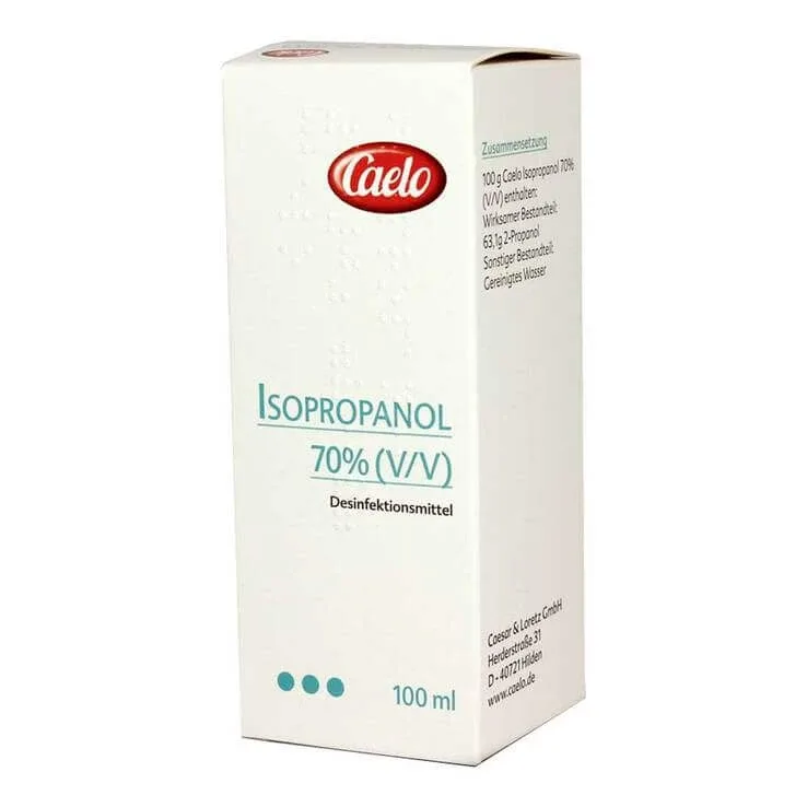 Izopropanol 70% (V/V) Caelo – dezinfectant, soluție de 100 ml — preț și oferte