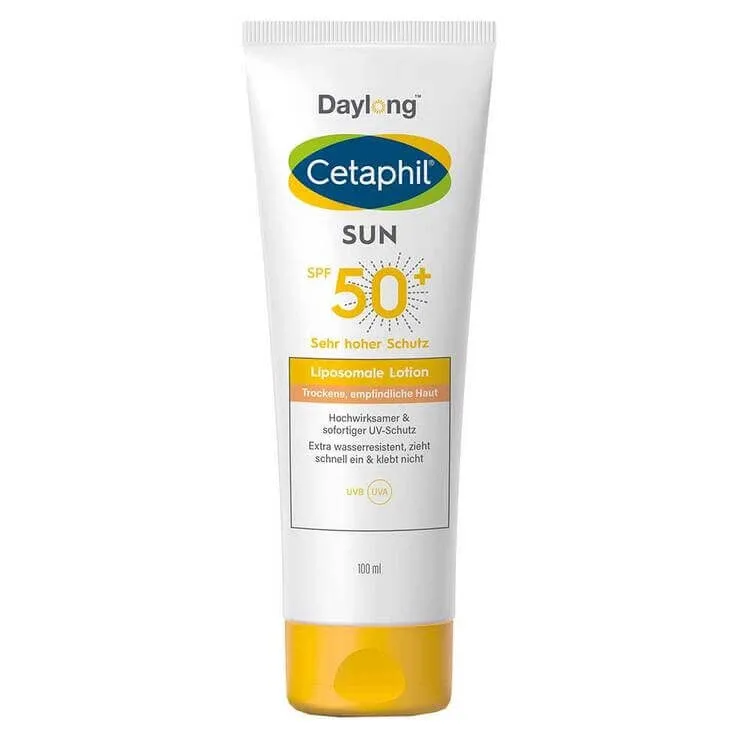 Cetaphil Sun loțiune liposomală cu protecție solară SPF 50+, 2 x 200 ml loțiune — preț și oferte