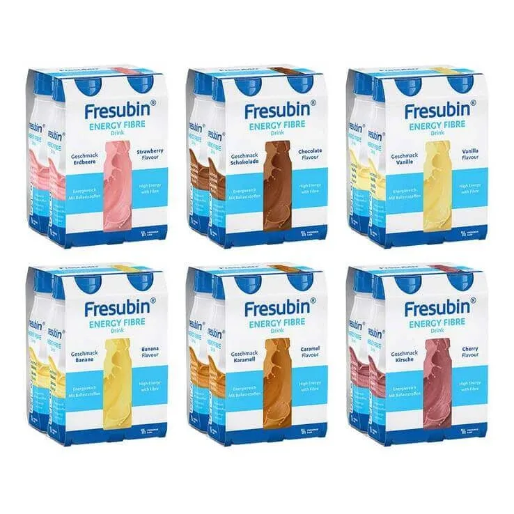 Fresubin Energy Fibre Drink – cutie combinată cu sticle, 6 x 4 x 200 ml soluție — preț și oferte