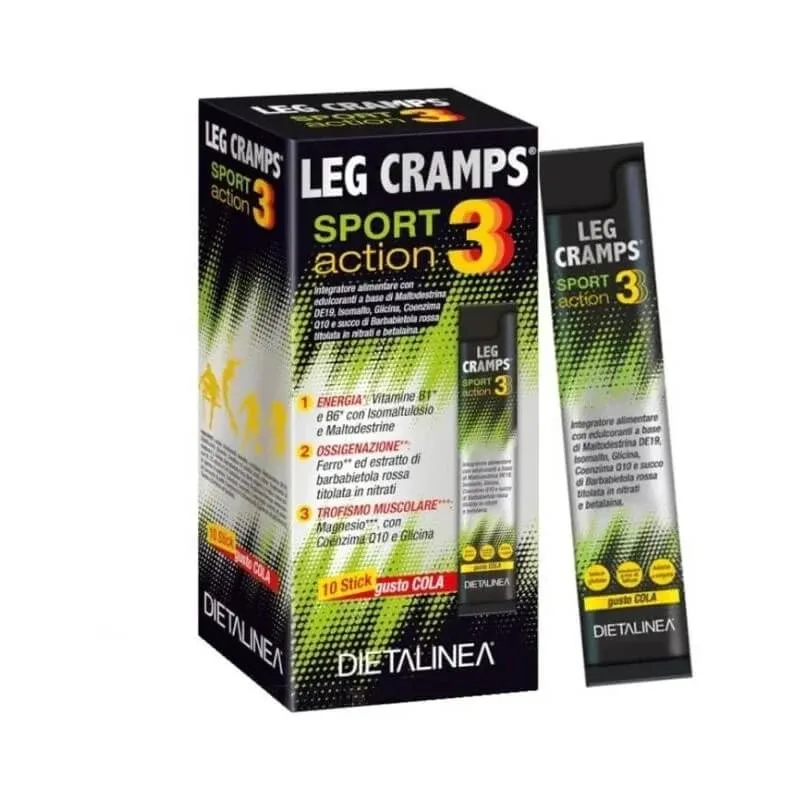 Crampe la picioare acțiune sportivă 3 - supliment pentru sportivi 10 sticks — preț și oferte