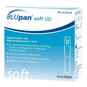 Picături oftalmice Blupan soft UD, 20 x 0,35 ml picături oftalmice