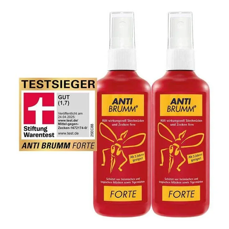 Anti Brumm forte, pulverizator cu pompă, 2x150 ml, n.v. — preț și oferte