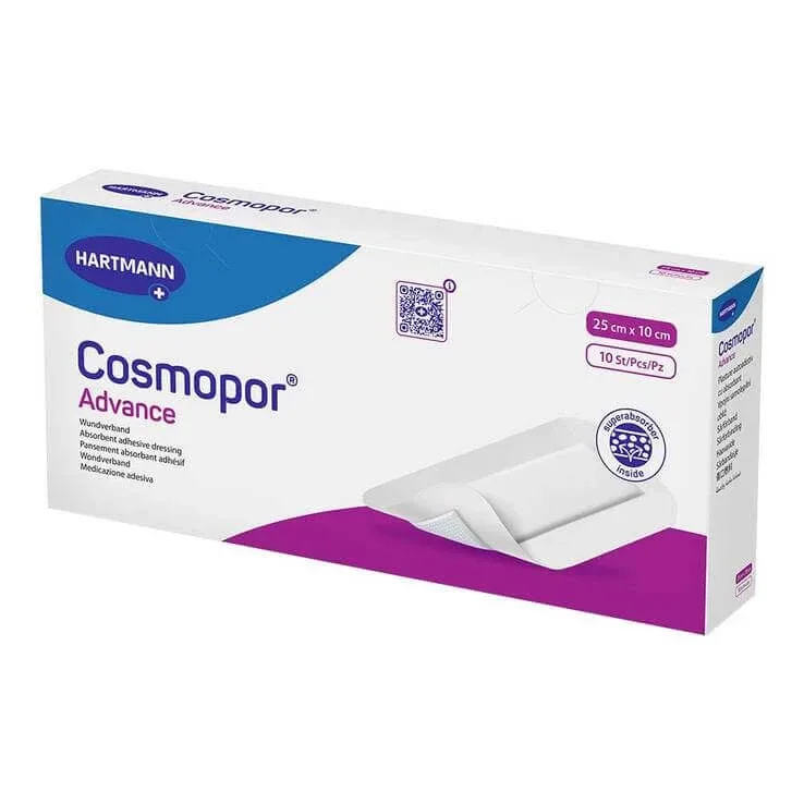 Cosmopor Advance 10x25 cm, 10 plasturi — preț și oferte