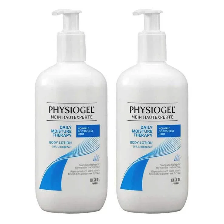 Loțiune de corp Physiogel Daily Moisture Therapy pentru piele normală, 2 x 400 ml loțiune — preț și oferte
