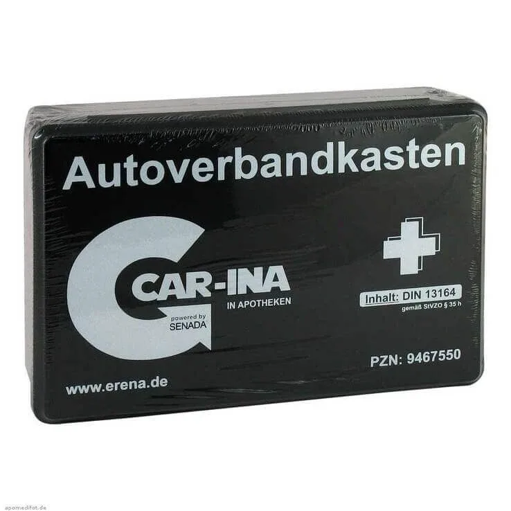 Trusă de prim ajutor auto Senada Car-Ina, negru, 1 buc. n.v. — preț și oferte