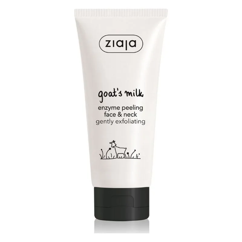 Peeling cu enzime pentru fata si gat Goat's Milk, 75 ml, Ziaja — preț și oferte