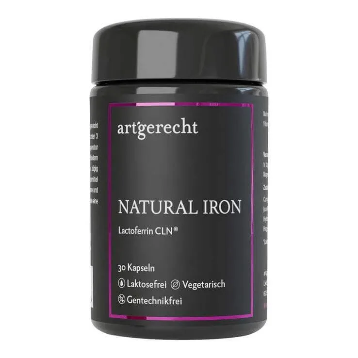 Natural Iron, capsule enterice, 30 de capsule enterice — preț și oferte