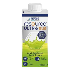 Resource Ultra Fruit Măr lichid, 6X4X200 ml lichid