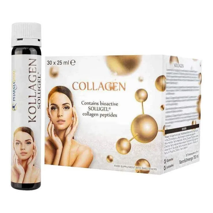 Ampule bioactive cu gel solubilizat de colagen și acid hialuronic, 30 de ampule — preț și oferte