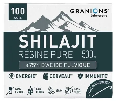 Granions Shilajit Rășină pură 500 mg 50 g — preț și oferte
