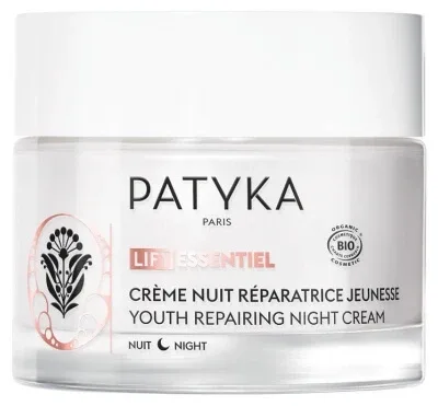PATYKA Lift Essentiel Cremă de noapte regenerantă pentru tinerețe, bio, 50 ml — preț și oferte