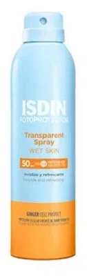 Isdin Fotoprotector transparent sub formă de spray pentru pielea umedă SPF50 100 ml Isdinceutics De — preț și oferte