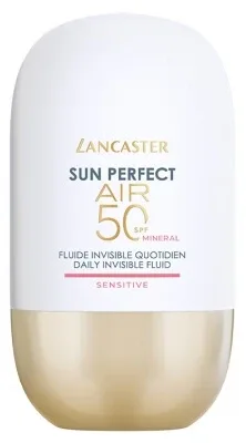 Lancaster Sun Perfect Air Fluid invizibil pentru uz zilnic, pentru piele sensibilă, cu minerale, SPF 50, 40 ml — preț și oferte