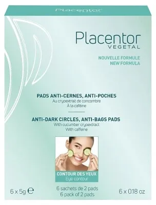Placentor Végétal – Discuri anti-cearcăne și anti-pungi sub ochi, 6 x 5 g — preț și oferte