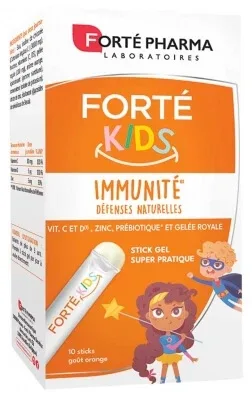 Forté Pharma Forté Kids Imunitate 10 stick-uri — preț și oferte