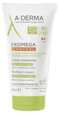 A-DERMA Exomega Control Cremă emolientă anti-mâncărime 50 ml — preț și oferte