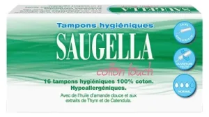 Saugella Cotton Touch 16 tampoane igienice, absorbție normală