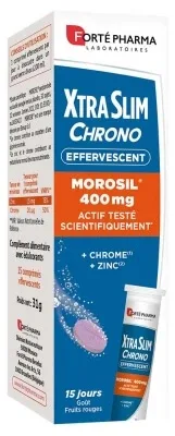 Forté Pharma XtraSlim Chrono Morosil 400 mg, 15 comprimate efervescente — preț și oferte