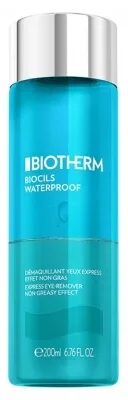 Biotherm Biocils Demachiant rapid pentru ochi, rezistent la apă, 200 ml