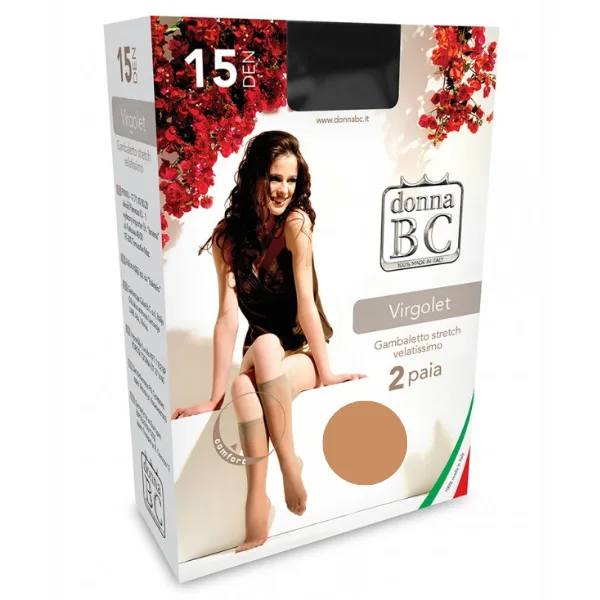 Sosete dama 3/4 VIRGOLET 15 DEN Aluna, Calze BC CALZE BC INFINITY — preț și oferte