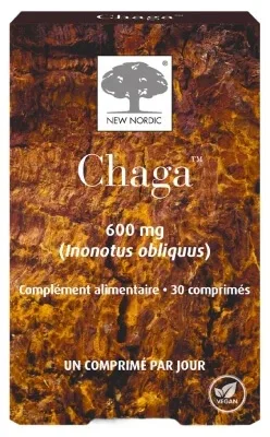 New Nordic Chaga 600 mg, 30 de comprimate — preț și oferte