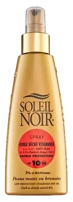 Soleil Noir Ulei uscat cu vitamine SPF10 Spray 150 ml — preț și oferte
