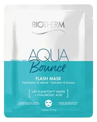 Biotherm Aqua Bounce Flash Mască de hidratare și elasticitate 31 g — preț și oferte