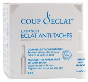 Coup d'Éclat 28 de fiole pentru strălucire și combaterea petelor