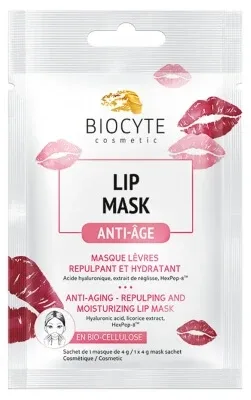 Biocyte Lip Mask Anti-Age – Mască pentru buze cu efect de volum și hidratantă, 4 g — preț și oferte