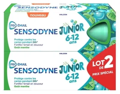 Sensodyne Pro-Émail Pastă de dinți pentru copii, pachet de 2 x 50 ml — preț și oferte