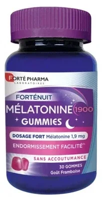 Forté Pharma Forté Nuit Melatonină 1900 30 de jeleuri