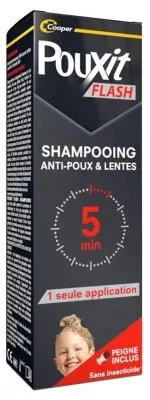 Pouxit Flash Șampon împotriva păduchilor și a ouălor de păduchi 100 ml — preț și oferte